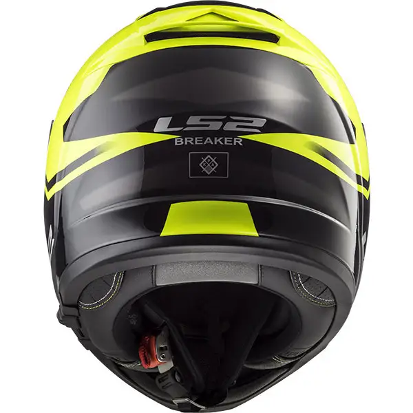LS2 FF390 BREAKER BOLD full face helmet Nero Giallo HiVis