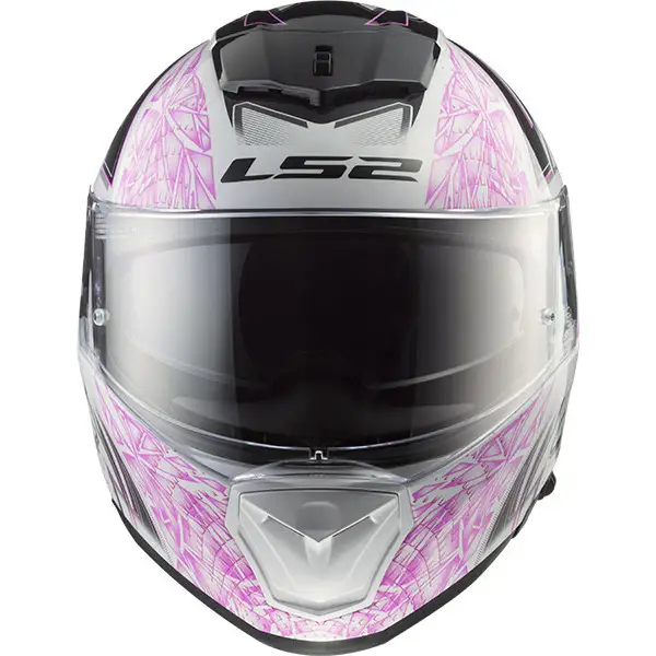 LS2 FF390 BREAKER RUMBLE full face helmet Bianco Rosa