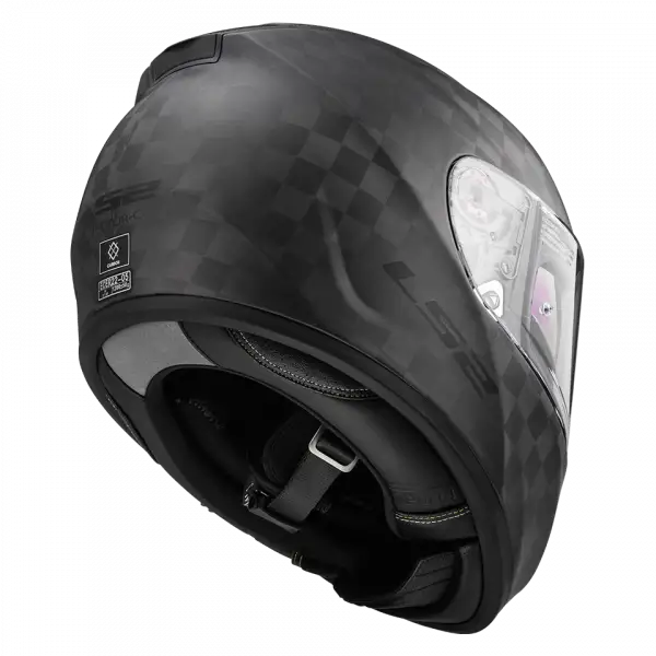 LS2 full-face helmet FF397 Vector C Matt Carbon