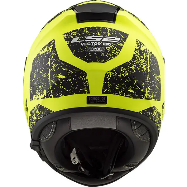 LS2 FF397 VECTOR FT2 SIGN full face fiber helmet Giallo opaco Nero