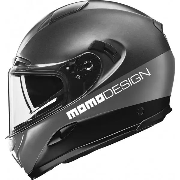 Momo Design HORNET full face helmet TITANIUM FROST