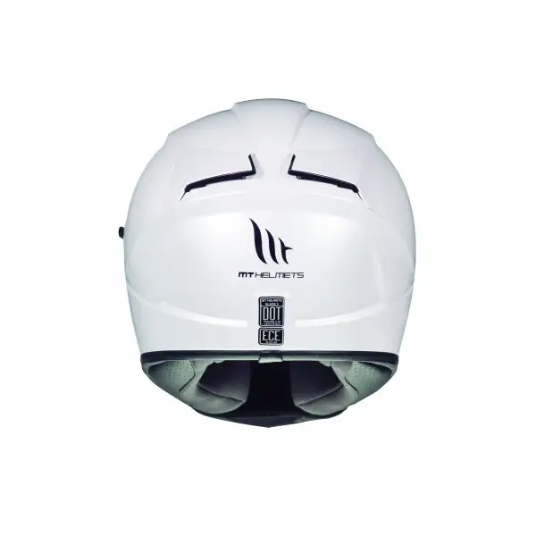 Mt Helmets Blade 2 Sv Solid A0 Gloss Pearl White Full Face Helmet