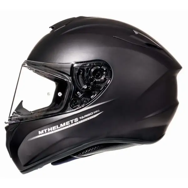Mt Helmets Targo Solid A1 Matt Black Full Face Helmet