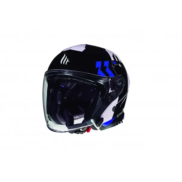 Mt Helmets Thunder 3 Sv Jet Venus A7 Gloss Pearl Blue Full Face Helmet