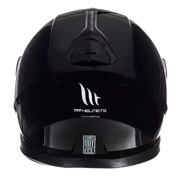 Mt Helmets Thunder 3 Sv Solid Gloss Black Full Face Helmet