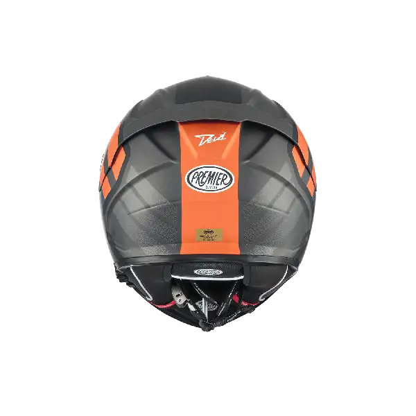 Premier DEVIL FZ93 BM 22.06 Black Orange Blue Full Face Helmet