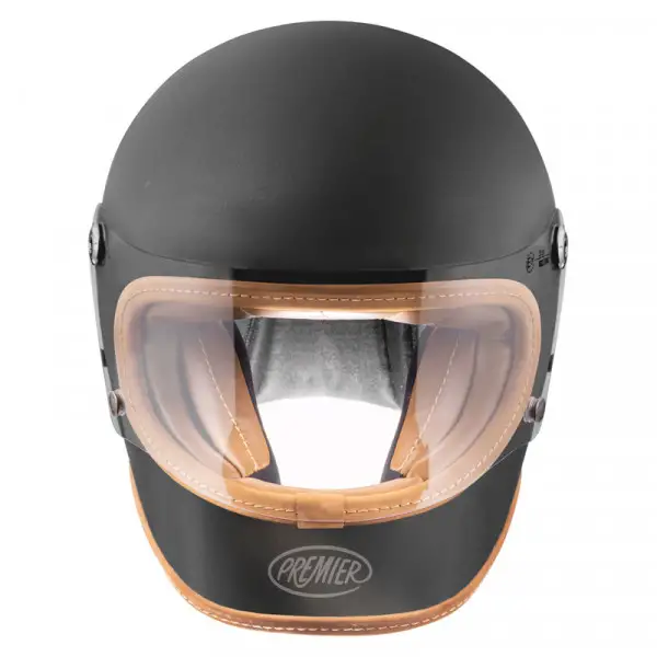 Premier TROPHY PLATINUM U9BM Full Face Helmet Matte Black