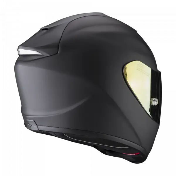 Scorpion EXO 1400 EVO 2 AIR SOLID full-face helmet in matte black fiber