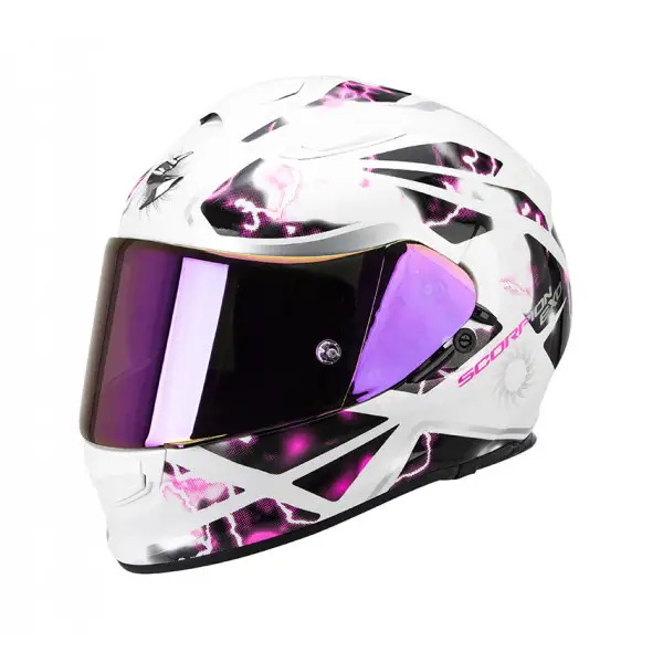 Casco integrale Scorpion Exo 510 Air Xena Bianco Rosa