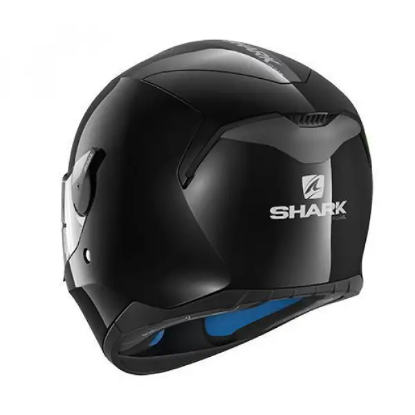 Shark full face helmet D-Skwal Blank black