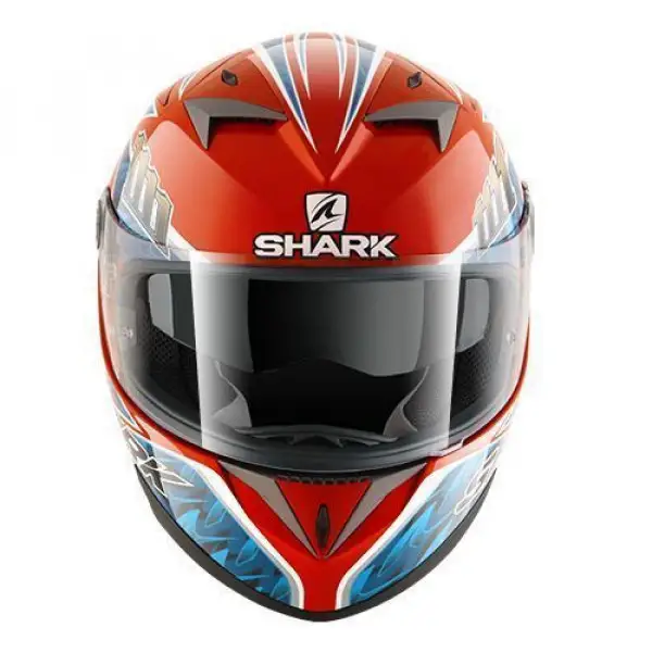 Casco integrale Shark S700-S Replica Foggy 20th Anniversary rosso blu antracite