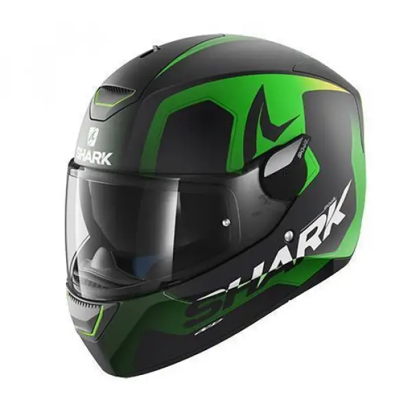 Casco integrale Shark SKWAL Trion Mat nero verde