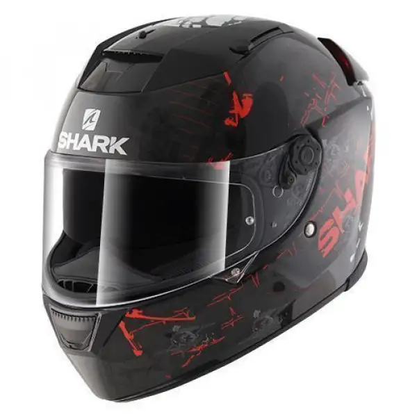 Casco integrale Shark Speed-R Series2 Charger nero bianco rosso