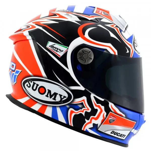 Suomy full face helmet SR Sport Dovizioso GP Replica Ducati fiber