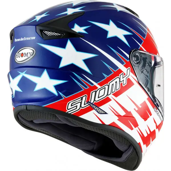 Suomy STELLAR FAST STARS full face helmet Blue Red White