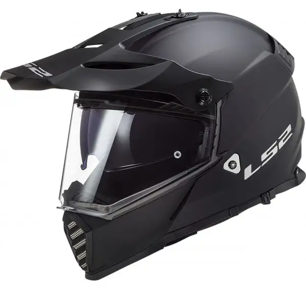 LS2 MX436 PIONEER EVO full face touring helmet MATT BLACK