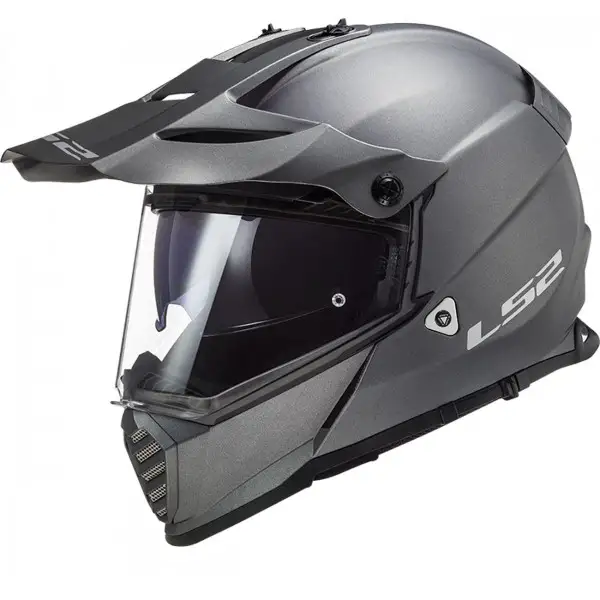 LS2 MX436 PIONEER EVO full face touring helmet MATT TITANIUM