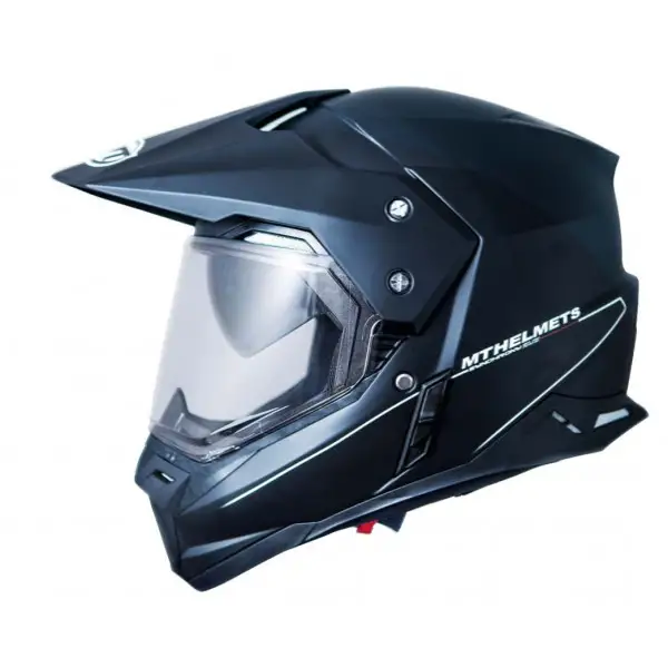 Mt Helmets Synchrony Duosport Sv Solid Gloss Black Full Face Touring Helmet