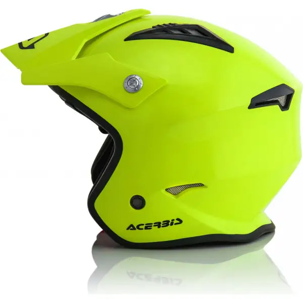 Acerbis Aria jet helmet fluo Yellow