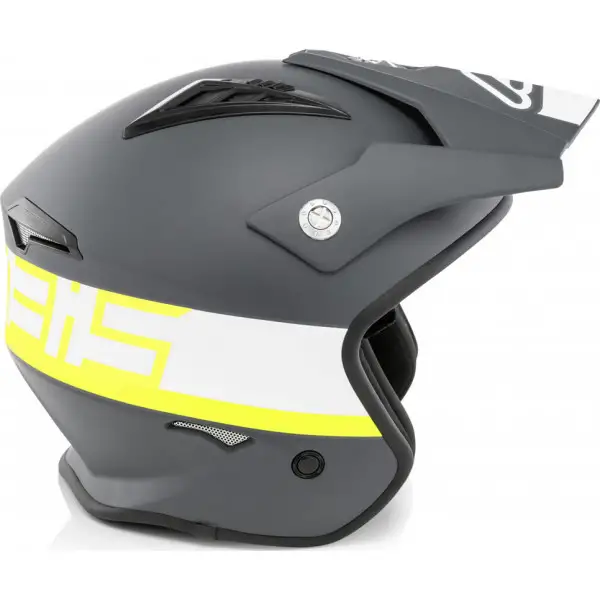 Acerbis ARIA jet helmet Black Fluo Yellow