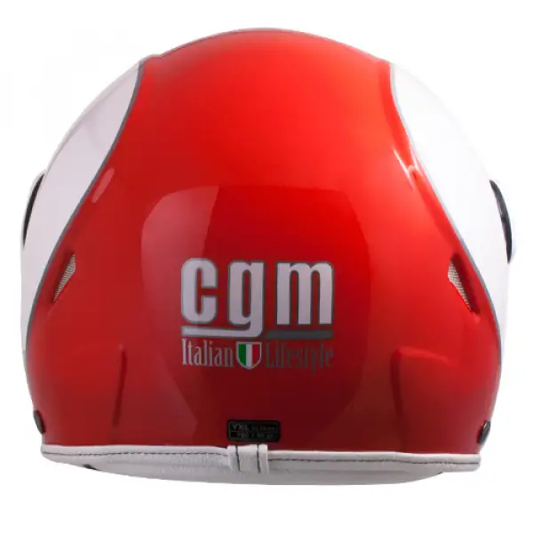 CGM 205L Orlando kid jet helmet Red White