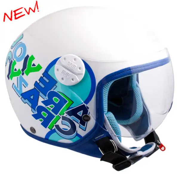 CGM 205G Sport kid jet helmet Blue