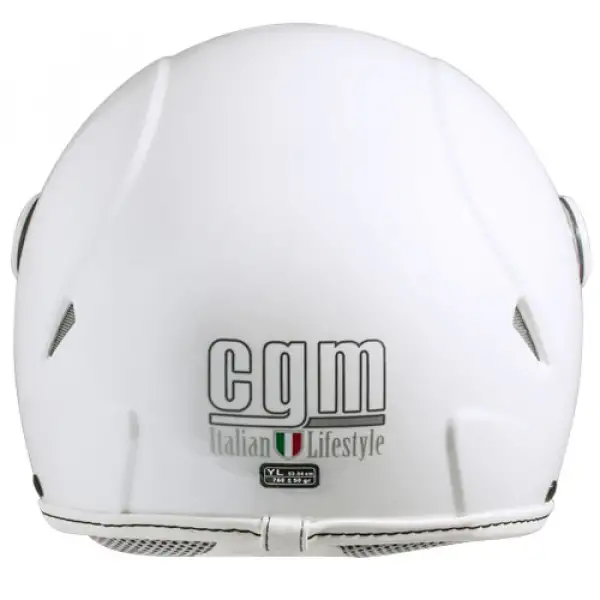 CGM 206S HeavenHell kid jet helmet White