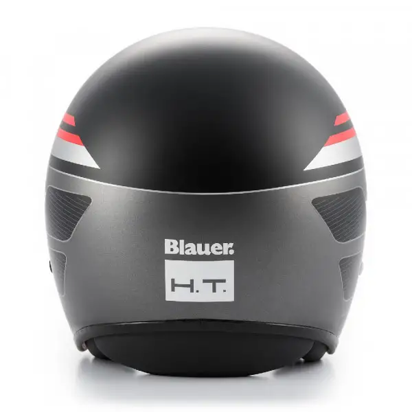 Blauer jet helmet Pilot 1.1 graphic B fiber matt black