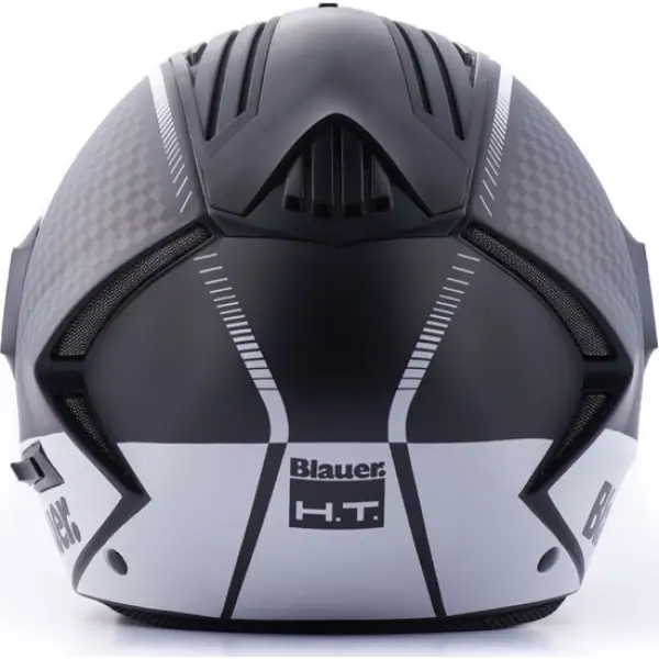 Blauer REAL HT jet helmet Black Matt Titanium White