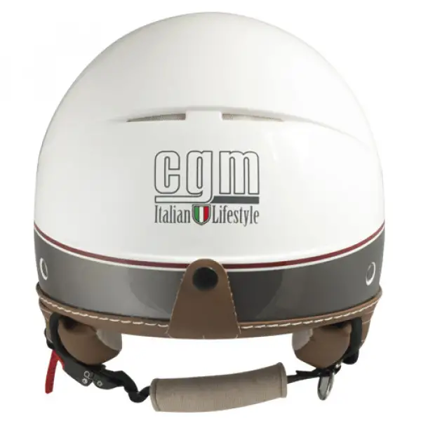 Casco jet CGM 104G Nairobi bianco