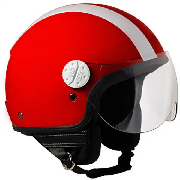 Jet helmet CGM 109G Miami Red Metal