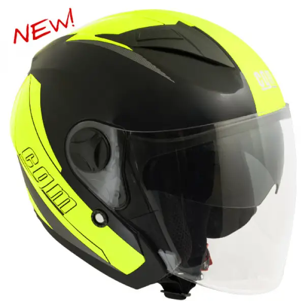 Casco jet CGM 130G Bergen nero