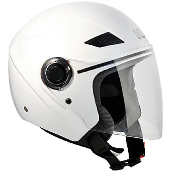 Jet helmet CGM 131A Caribe White Metal