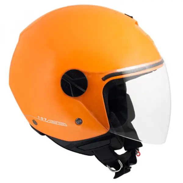 CGM Florence 107A jet Helmet Metal Orange