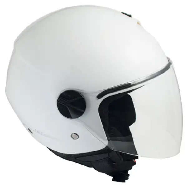 CGM Florence 107A jet Helmet Metal White