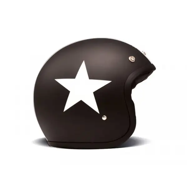 DMD jet helmet Vintage Star black