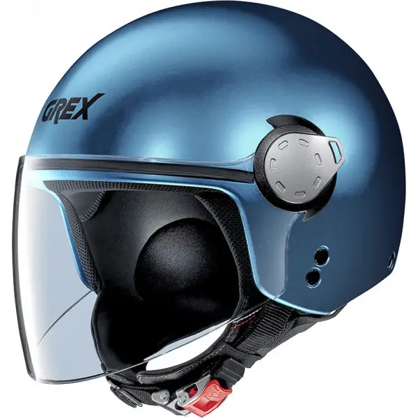 Grex G3.1 E KINETIC jet helmet Blue