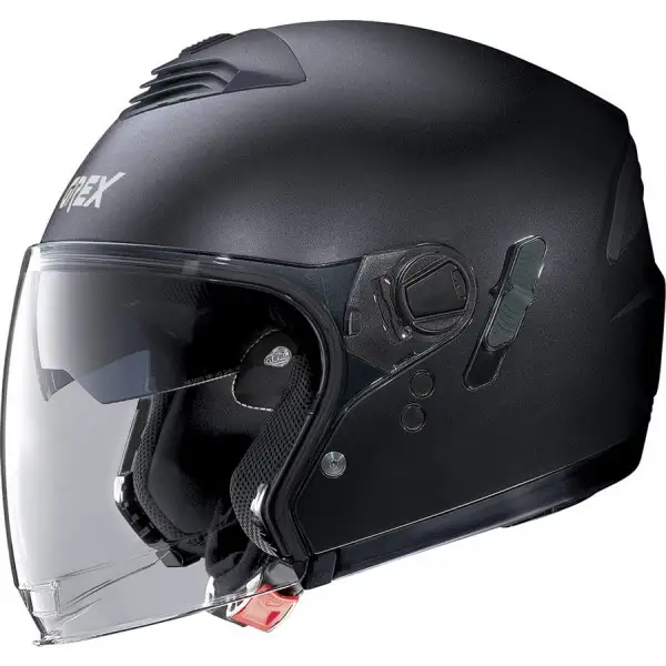 Grex G4.1 E KINETIC jet helmet Black Graphite