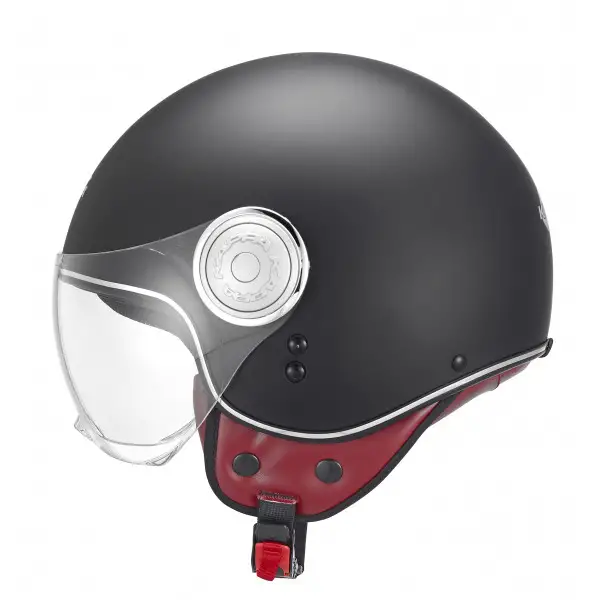 Casco jet Kappa KV8 Basic nero opaco