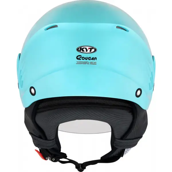 Kyt COUGAR Plain light Blue jet helmet