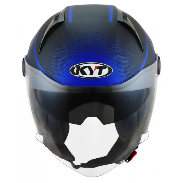 Kyt D-CITY COLORFUL jet helmet Matt blue