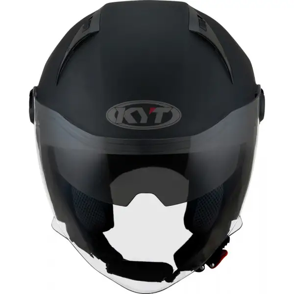 Kyt D-CITY Plain Jet Helmet Matte Black