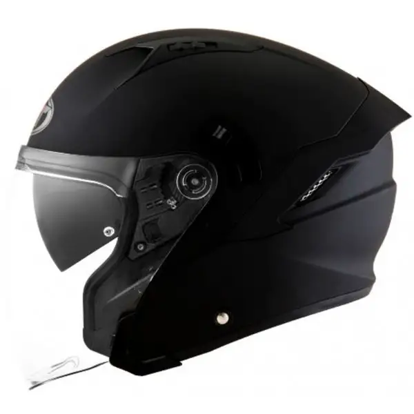 Kyt NF-J PLAIN jet helmet Matt Black