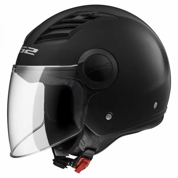 LS2 OF562 Airflow L jet helmet Matt Black