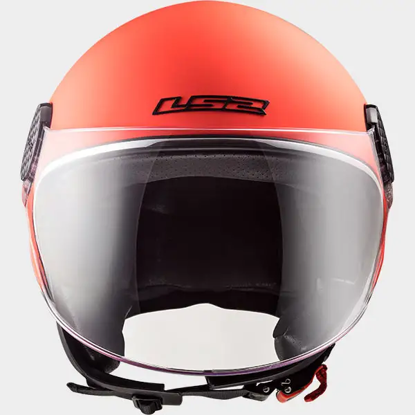 Ls2 Sphere Lux Solid jet helmet Matt Orange