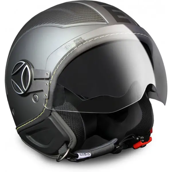 Momo Design jet fiber helmet Avio Pro anthracite carbon black