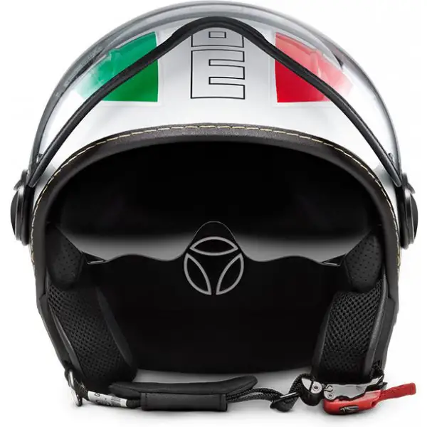Momo Design jet fiber helmet Avio Pro Special Edition Italia 150 green white red