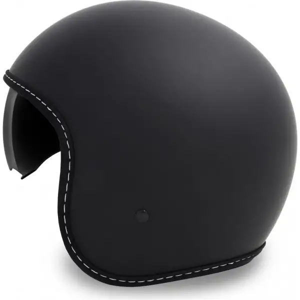 Momo Design EAGLE PURE jet helmet BLACK MATT