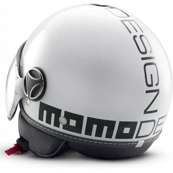 Momo Design jet helmet Fighter Classic glossy white black