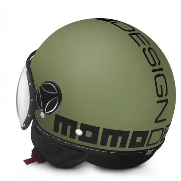 Momo Design Jet helmet Fighter Classic military green matte black